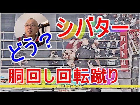 （RIZIN）シバター　カーフキックより危険な蹴り
