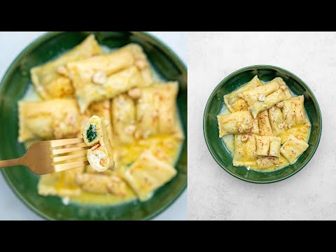 Recette gourmande - Ravioli Bi-gout, beurre blanc au safran