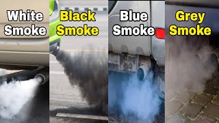 4 Types of Car Exhaust Smoke Explained in Urdu Hin