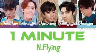 N.Flying (엔플라잉) – &#39;1 Minute&#39; (1분) | Lyrics [Han|Rom|Eng]