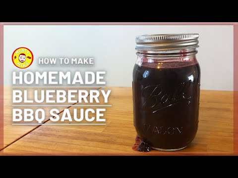 How to Make Homemade BLUEBERRY BBQ SAUCE