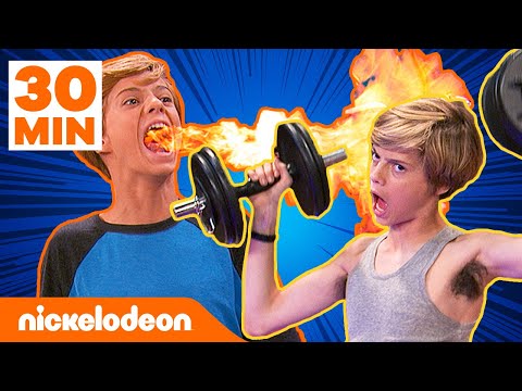 Capa de Henry Danger | 30 MINUTOS das transformações mais MALUCAS! | Nickelodeon em Português