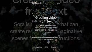 Sora | OpenAI Sora | Text to Video model. | AI video #openai #sora #texttovideo #ai