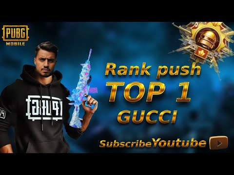 PUBG MOBILE / RANK PUSH TOP 1