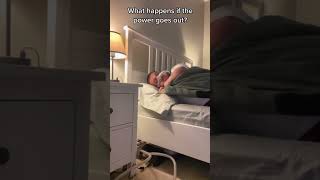 When the power goes out!