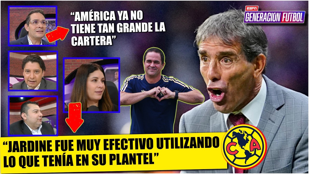 AMÉRICA PIDE A GRITOS REFUERZOS. André Jardine MALACOSTUMBRÓ ganando con lo que había | Generación F