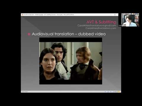Multi-Languages Webinar Series: Thriving In Times of Crisis - AudioVisual - Carolina Alfaro Carvalho