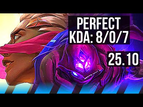 EKKO vs MALZAHAR (MID) | 8/0/7, 7 solo kills, Legendary | EUW Grandmaster | 25.10