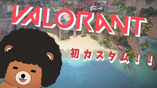 【VALORANT】今日はVALORANTのカスタム当日！！！頑張ります！！！！