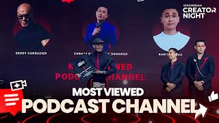 Download lagu CONGRATS! Untuk Para Pemenang Most Viewed Podcast Channel | INDONESIAN CREATOR NIGHT 2025 mp3