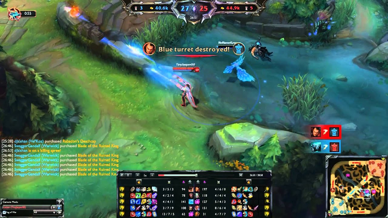 Liên Minh Huyền Thoại: Thánh Lucian ulti bá đạo