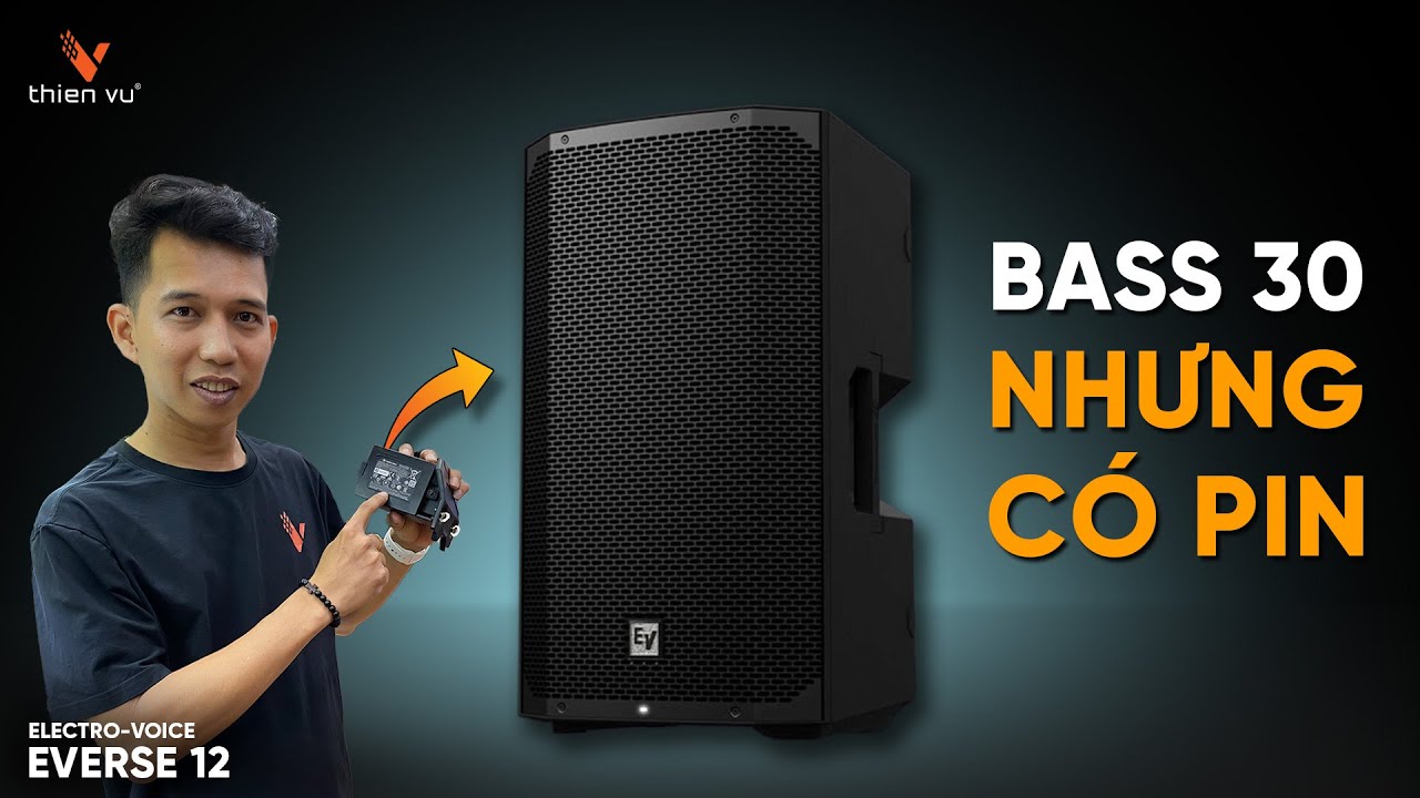 video Loa karaoke Electro Voice Everse 12 chính hãng 0