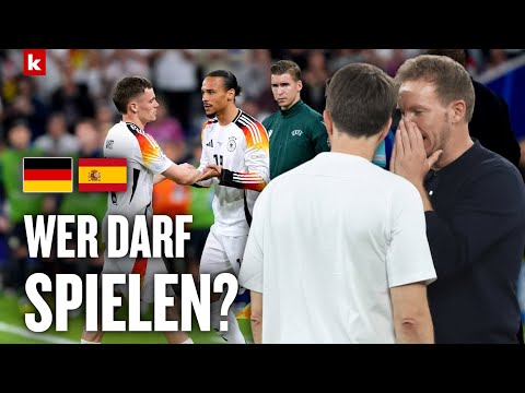 Wirtz oder Sané? Nagelsmann will ein "Drehbuch schreiben" | Deutschland - Spanien