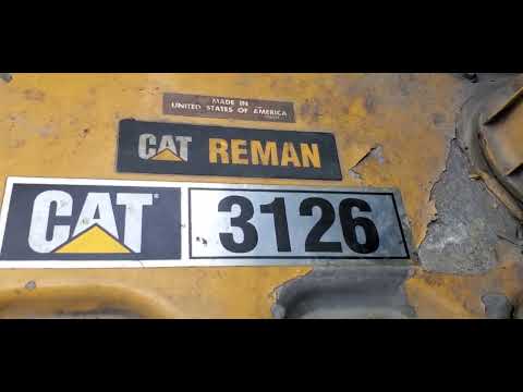 Caterpillar 3126 turbocharged 7.2L inline 6-cylinder diesel