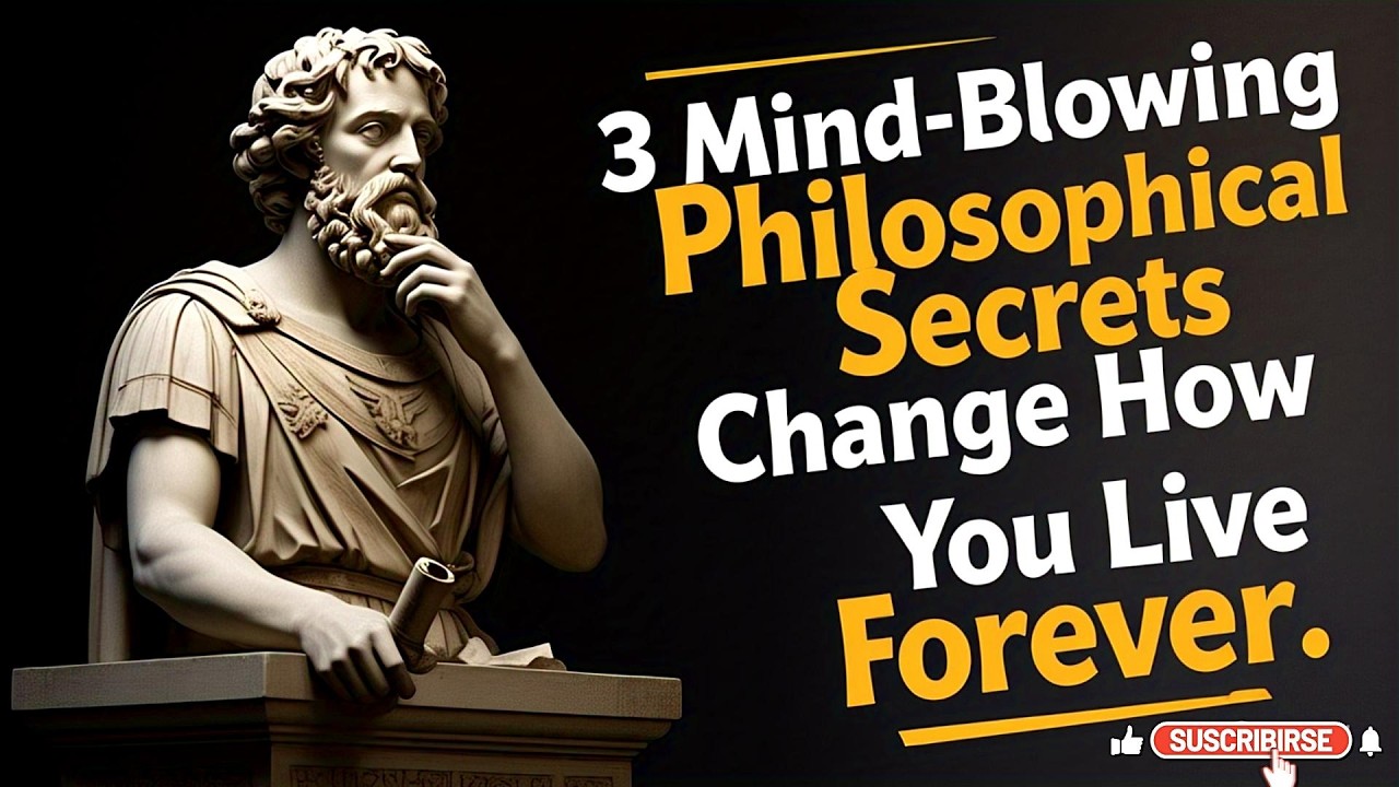 3 Mind-Blowing Philosophical Secrets That Will Change How You Live Forever ||  #stoicism #stoic
