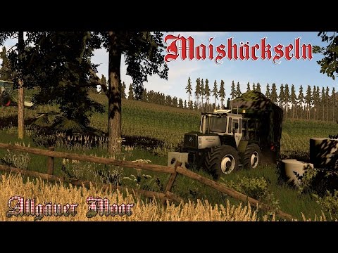 [LS15] Maishäckseln im Allgäuer Moor | 60 FPS HD