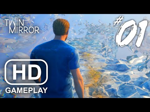TWIN MIRROR Gameplay Walkthrough PART 1 - DETECTIVE PSYCHOLOGICAL THRILLER GAME (FULL GAME) PC