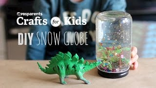 DIY Snow Globe  Crafts for Kids  PBS KIDS for Pare