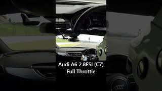 Audi A6 全開加速in富士スピードウェイ audi a6 full Throttle　#shorts #audi