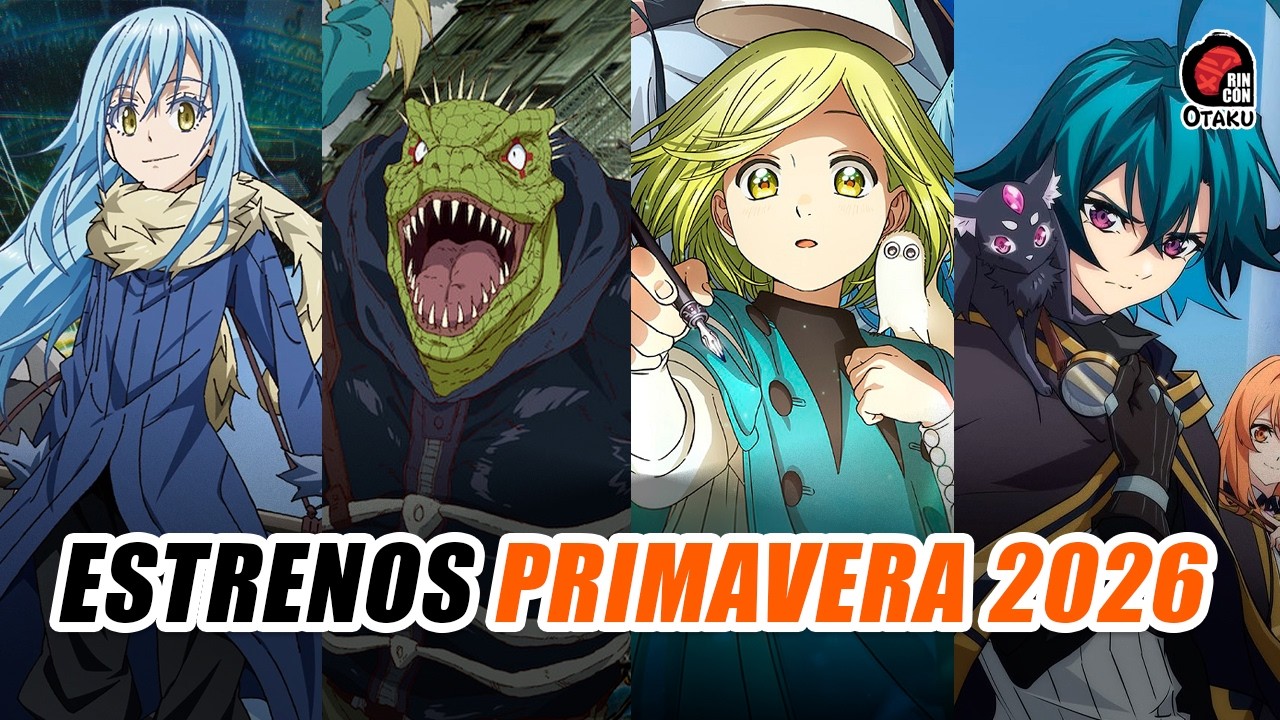 ESTRENOS de ANIME PRIMAVERA 2026 | Rincón Otaku