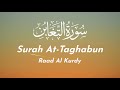 Surah At-Taghabun Raad Al Kurdy سورة التغابن رعد محمد الكردي