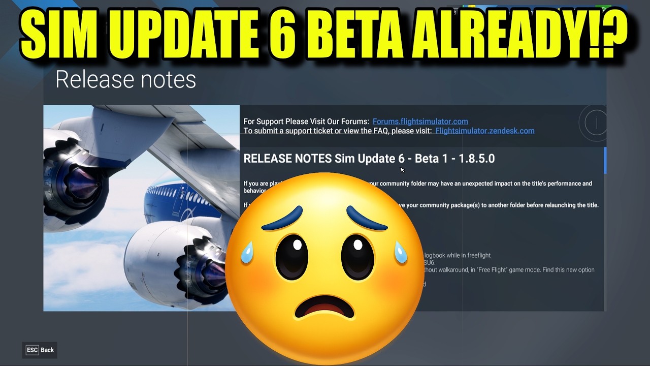 FS2024: Sim Update 6 beta is now released! | Let's take a look! - YouTube
