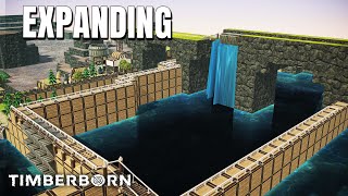 Expanding the Main Reservoir in Timberborn | Meandering Way Episode 11
