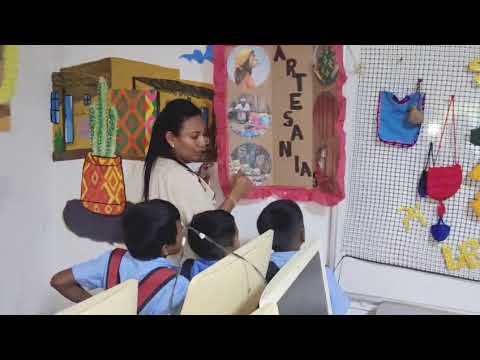 GALERIA CULTURAL EN UNA INSTITUCION DE ALBANIA LA GUAJIRA
