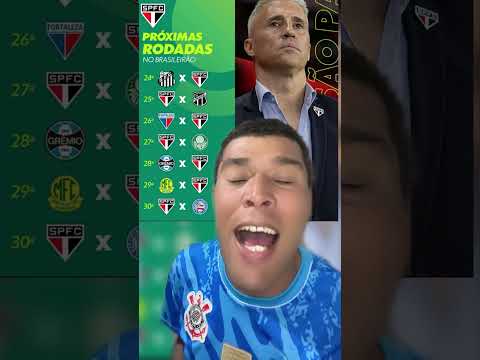 Que próximos jogos do São Paulo no Brasileirão e duas vitórias#esporteviral #brasileirão #saopaulo