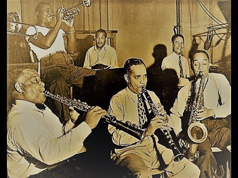 Albert Nicholas - Sidney Bechet ( Weary Way Blues) (Cox-Austin)