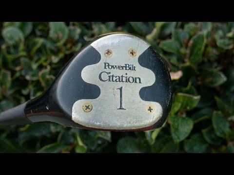 1987 Powerbilt Citation Driver - The Vintage Golfer