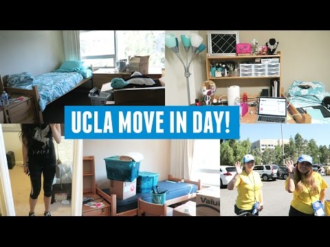 UCLA MOVE IN DAY! (Moving to College & Unpacking) Video