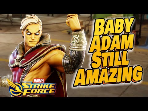 Adam Warlock and Infinity Watch Arena Gameplay - Marvel Strike Force - MSF