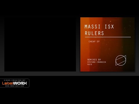 Rulers, Massi ISX - Cheap (Original Mix)