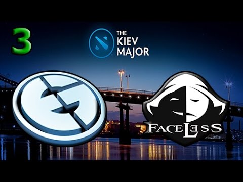 EG vs Faceless Game 3 | bo3 | Group Stage | The Kiev Major 2017