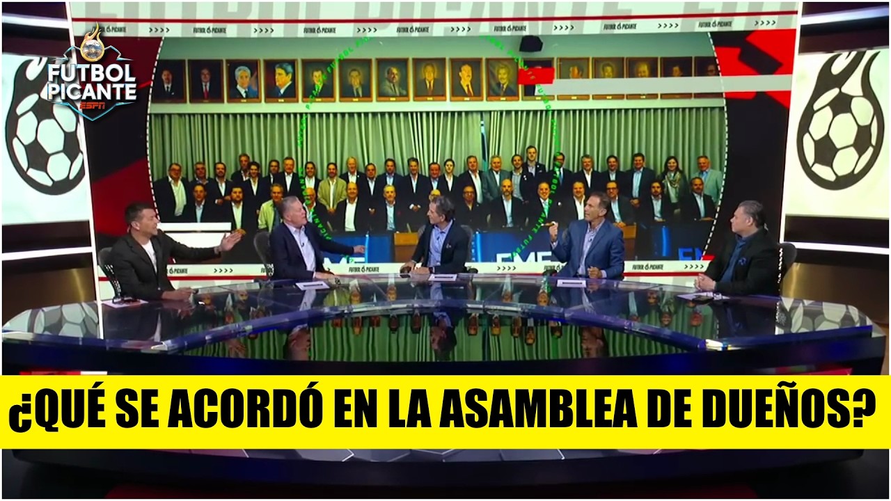 LOS BOMBAZOS de la ASAMBLEA DE DUEÑOS. Cambios en la LIGA MX y ADIOS al PLAY IN | Futbol Picante