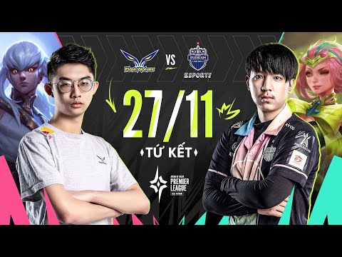 BURIRAM UNITED ESPORTS VS FLASH WOLVES: TẠM BIỆT SÓI CHỚP I TỨ KẾT NGÀY 27/11 I APL 2022: VIỆT NAM
