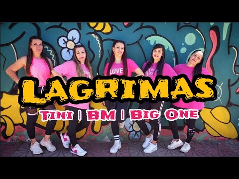 LÁGRIMAS - Tini, BM, Big One / Coreografía de ZUMBA - BRENDA HARRISON | Crossover 4