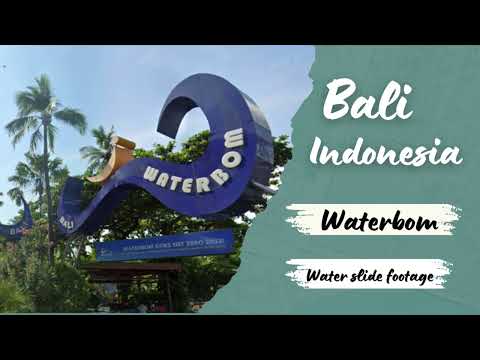 Epic Water Slide Adventure at Waterbom Bali!