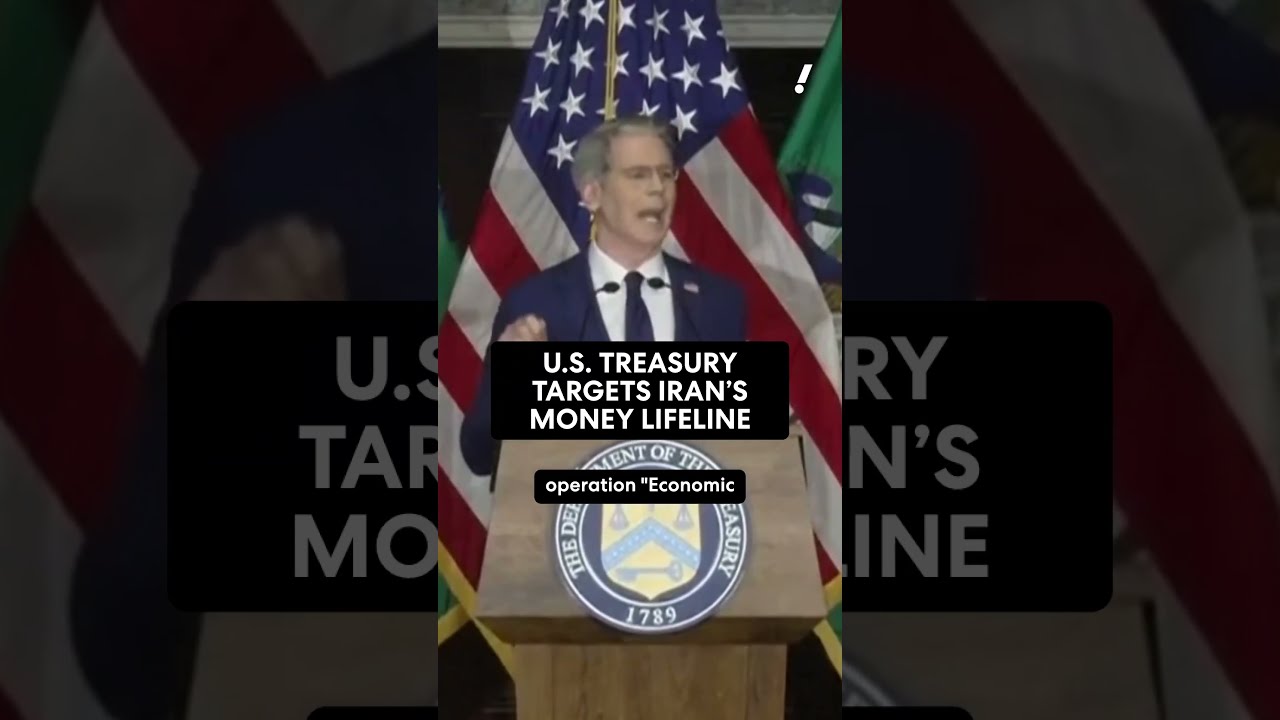 US Treasury launches targeted sanctions against Iran dubbed "Economic Outcast."