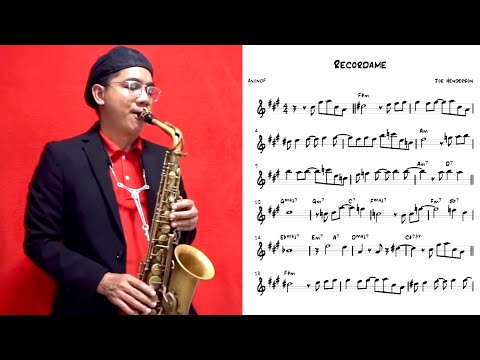 Recorda Me (easy solo) for saxophone