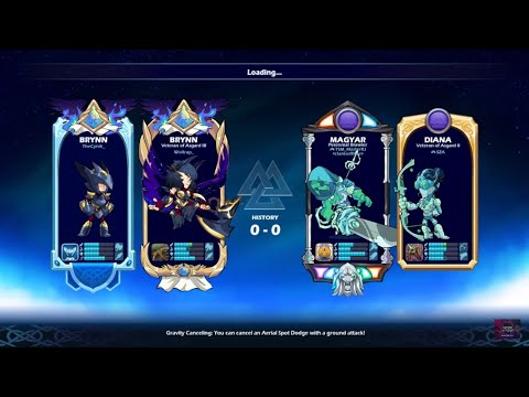 Brawlhalla 2v2 Ranked: Double Brynn | vs TSM_MasterRJ (Magyar) & SZA (Diana)