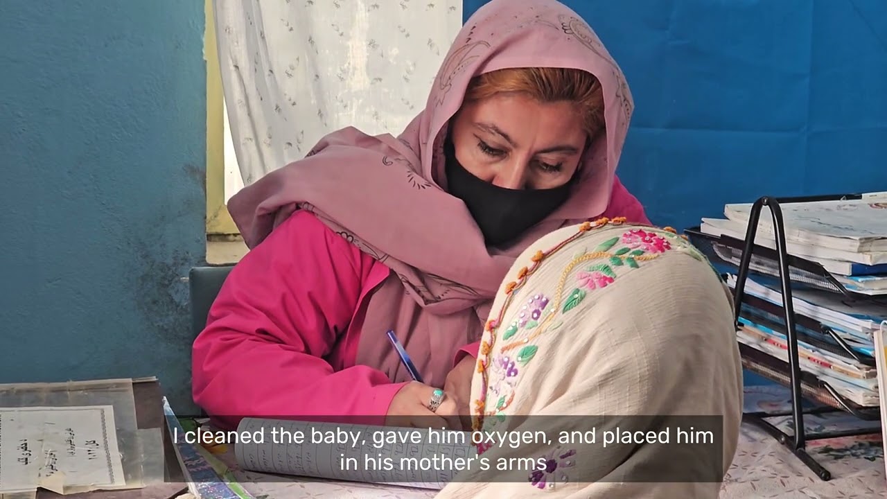 UNFPA supported Family Health House in Tarakzai, Kandahar ensures safe deliveries. March 2025, AFG