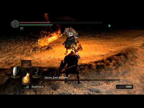 Dark Souls PC Version WalkThrough Part 74 HD: Gwyn's Long Burning Sword Of Truth.