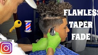 Flawless Taper Fade | Barber Tutorial