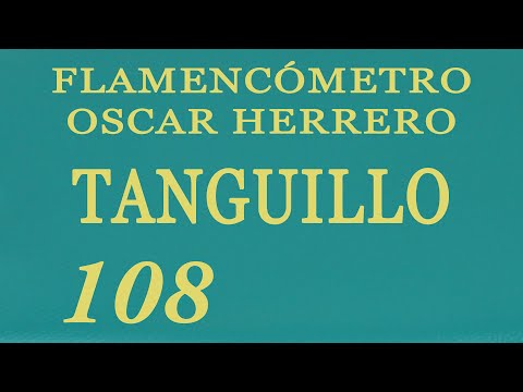 Metrónomo Flamenco - Tanguillo 108 - Flamencómetro Oscar Herrero