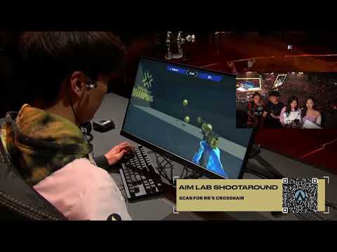 This is Korean Aim Lab 👀 DRX RB warmup vs FPX