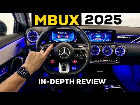 Mercedes AMG NEW MBUX SYSTEM Full In-Depth Review Tips and Tricks Tutorial 2025 A Class CLA GLA GLB
