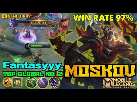 build moskov full attack speed top global moskov by Fantasyyy. -Mobile Legends: Bang Bang