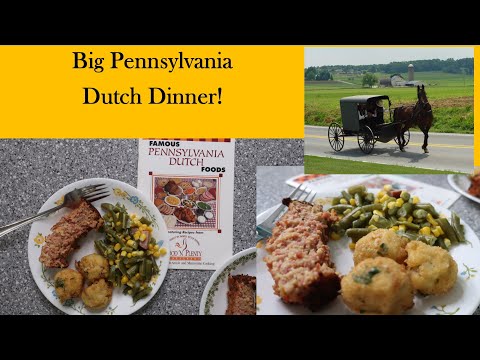 Large Pennsylvania Dutch Dinner! Perfect Recipes to Use Your Thanksgiving Leftovers!
